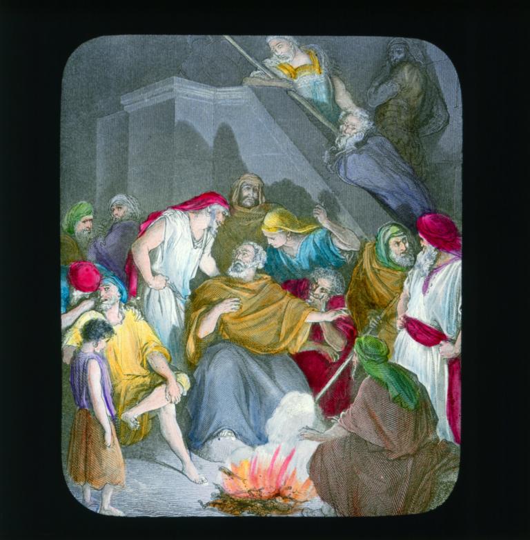 'Christ denied by Peter'